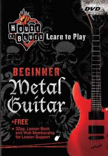 Learn To Play   Beginner Metal Guitar Lessons Rock DVD  