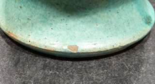 North Carolina North State Turquoise Vase   4 3/4  
