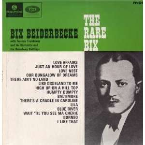  RARE BIX LP (VINYL) UK PARLOPHONE BIX BEIDERBECKE Music