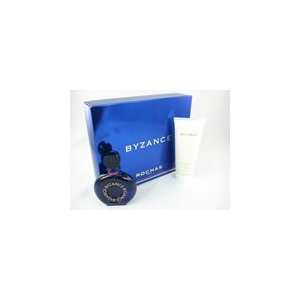 Byzance 2pc Set Eau De Toilette Spray 3.4 Oz, Satin Caresse Body 