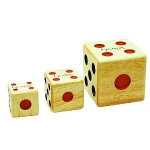    Tycoon Percussion Set Of 3 Dice Shakers Musical Instruments