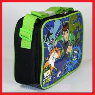 Ben 10 Riding Insulated Lunch Bag   Box Cartoon Network School  