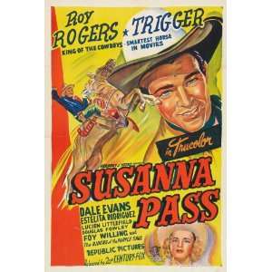  Susanna Pass Poster Movie B 11 x 17 Inches   28cm x 44cm 