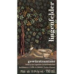  Lingenfelder Gewurztraminer Hare Label 2010 750ML Grocery 