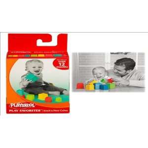    Hasbro Playskool 16810 Play Favourites Stack & Nest Cubes Baby