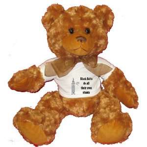  Black Belts do all their own stunts Plush Teddy Bear with 