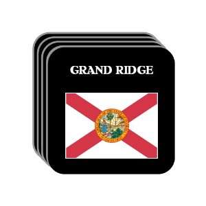  US State Flag   GRAND RIDGE, Florida (FL) Set of 4 Mini 
