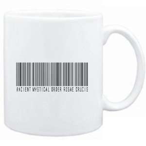  Mug White  Ancient Mystical Order Rosae Crucis   Barcode 