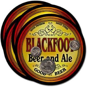  Blackfoot, ID Beer & Ale Coasters   4pk 