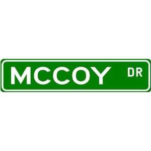  MCCOY Street Name Sign ~ Family Lastname Sign ~ Gameroom 