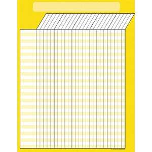  Teacher Created Resources Yellow Incentive Chart, Multi 
