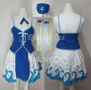 Juvia Loxar from Fairy Tail Anime Cosplay Costume   Costume made in 