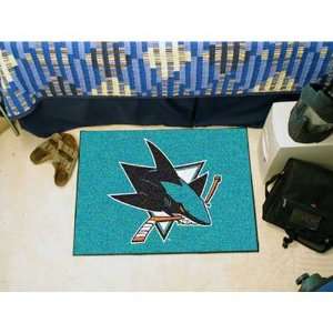  San Jose Sharks NHL Starter Mat (20x30) Sports 
