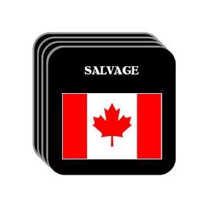  Canada   SALVAGE Set of 4 Mini Mousepad Coasters 