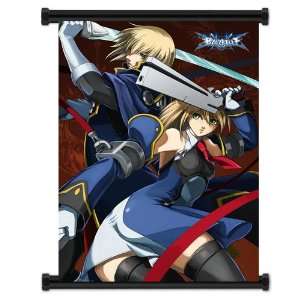  BlazBlue Noel & Jin Videogame Wall Scroll Fabric Poster 