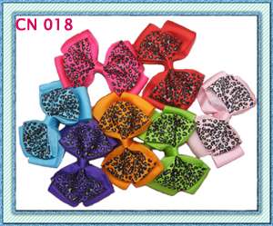 wholesale 50 clips 4 inch Girl Costume Boutique Large Hair Bows Clip 