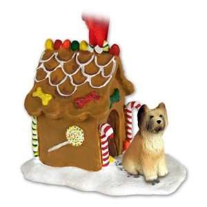  NEW Briard Ginger Bread House Christmas Ornament Pet 