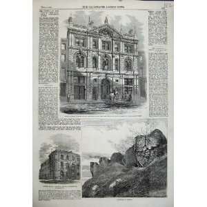  1859 Offices Leadenhall Northampton Castle Warehouse
