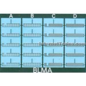  BLMA N Scale Freight Car Coupler Platforms (20 per pack 