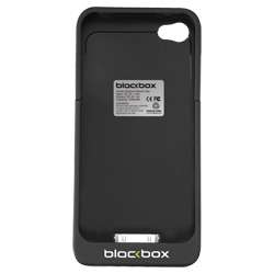 BLACKBOX IPHONE 4 BATTERY CASE SLIP ENCLOSURE BATTERY COMPATIBLE W 