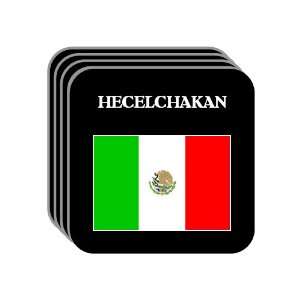  Mexico   HECELCHAKAN Set of 4 Mini Mousepad Coasters 