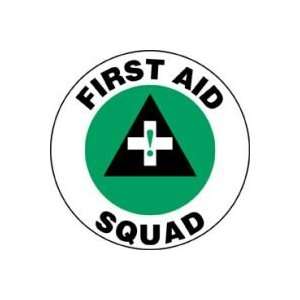  Labels FIRST AID SQUAD 2 1/4 Adhesive Vinyl