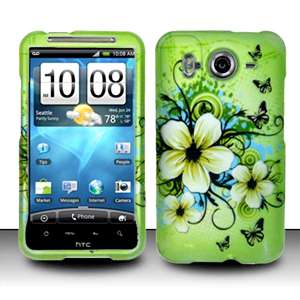 Hard Phone Cover Case FOR HTC INSPIRE 4G Hawaii Flowers  