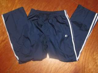   Lined Starter Navy Blue jogging exercise pants boys 2XL boys 18  