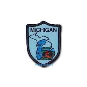  Michigan   State Shield Patches, blue Patio, Lawn 
