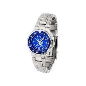  Duke Blue Devils Competitor AnoChrome Ladies Watch with Steel Band 