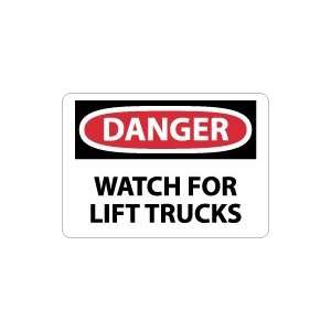  OSHA DANGER Watch For Lift Trucks Safety Sign
