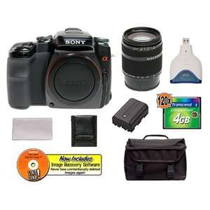  Sony Alpha A100 A100H 10.2MP Digital SLR Camera Kit with 