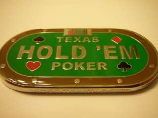 Texas Hold Em Poker Weight Card Cover Guard Dealer  