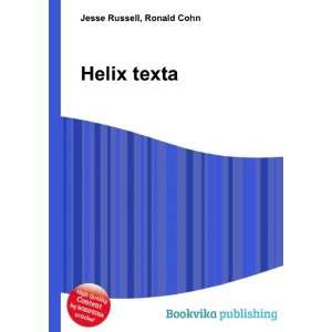  Helix texta Ronald Cohn Jesse Russell Books