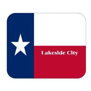   US State Flag   Lakeside City, Texas (TX) Mouse Pad 