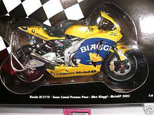Minichamps Honda RC211V MotoGP 2003 Max Biaggi  