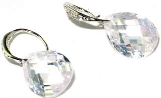 Latest collection Lovable white topaz .925 STERLING SILVER Earrings 1 