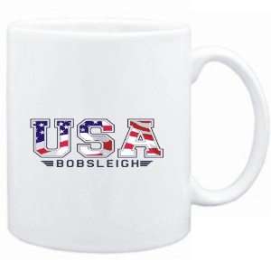  Mug White  USA Bobsleigh / FLAG CLIP   ARMY  Sports 
