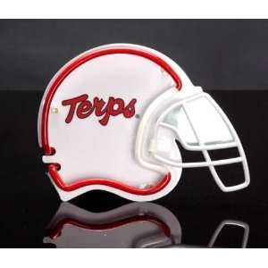  Maryland Terrapins Neon Football Helmet