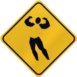  ONLY  BODYBUILDING  CROSSING SIGN SPORTS