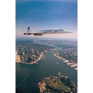 CONCORDE AIRPLANE MANHATTAN NY 24X36 POSTER PP30769