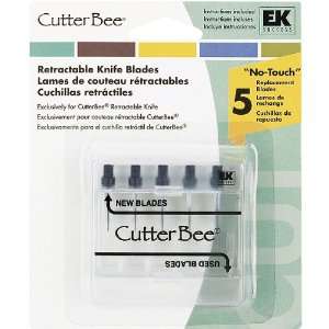 New   Cutter Bee Retractable Knife Replacement Blades 5/ by EK Success