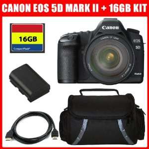  Canon 5D Mark II 21.1MP Full Frame CMOS Digital SLR Camera 