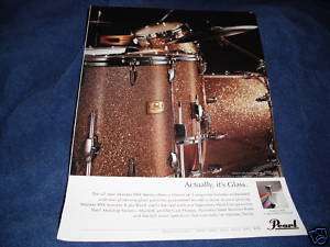 Pearl Drums   Masters BSX Birch 2006 Print Ad  