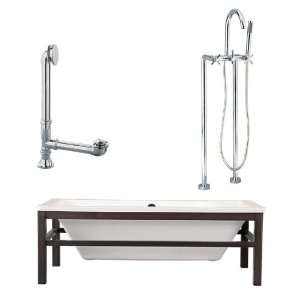  Giagni LT2 C PC Tella Floor Mounted Faucet Package Soaking 