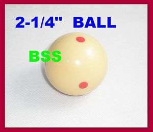 Practice Training Pool snooker Billiard Cue ball 2 1/4  