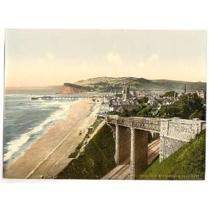   Reprint of View from E. Cliff, Teignmouth, England