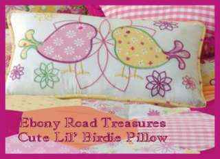 Cute Lil Birdie Pillow Included