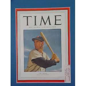  Ted Williams Boston Red Sox April 10 1950 Time Magazine 