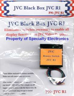 BLACK BOX JVCR1 Electronic Mobile Video Bypass Module
